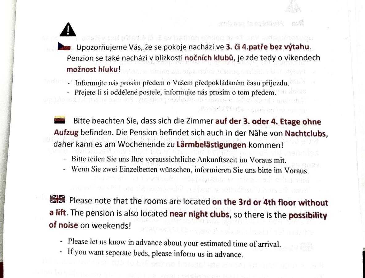Pension Majovka Cheb Pokój zdjęcie